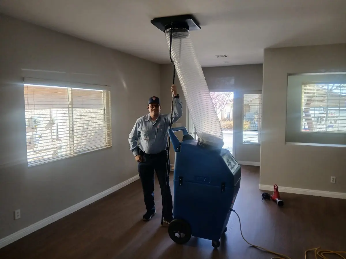Professional Dryer Vent Cleaning work inside a Fort Myers Shores home